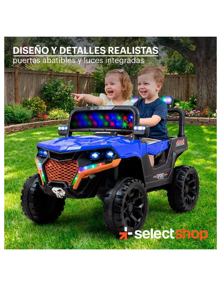 Automóvil montable con control remoto de batería 3