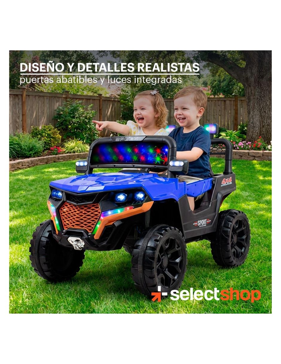 Automóvil montable con control remoto Select Shop de batería 4