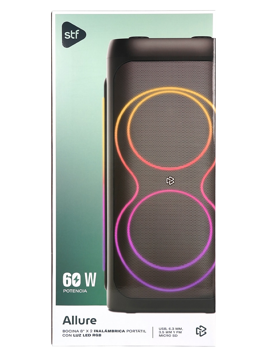 Bocina recargable STF Alliure 8 Bluetooth