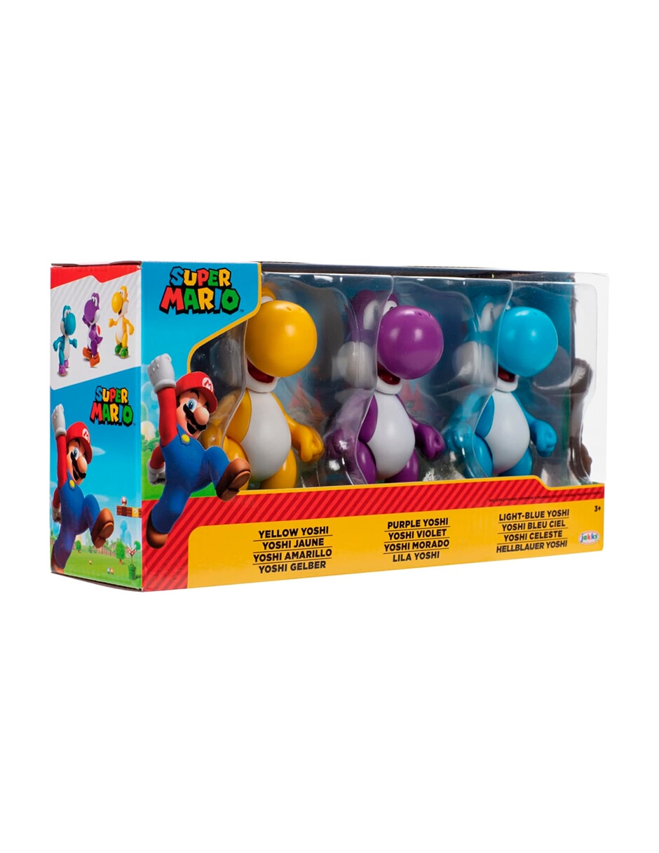 Set de figura de colección articulada Super Mario Yoshi collectors 3
