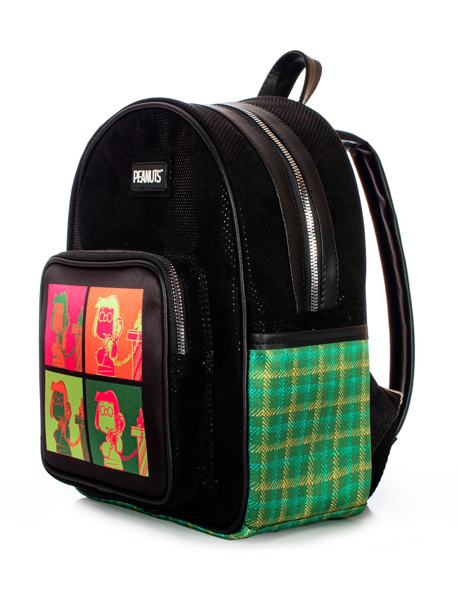 Bolsa backpack peppermint peanuts para mujer 2
