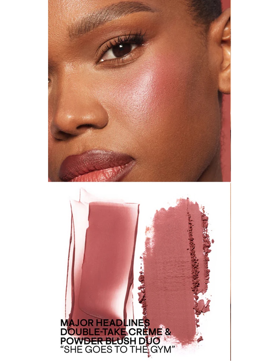 Set de blush en polvo compacto Mini Major Headlines Blush Duo