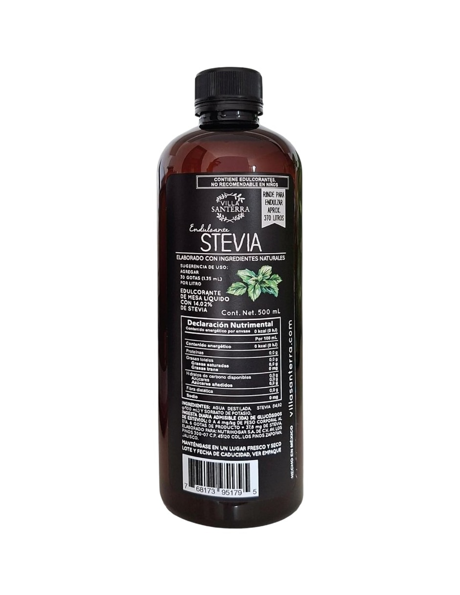 Stevia de natural de 500 ml