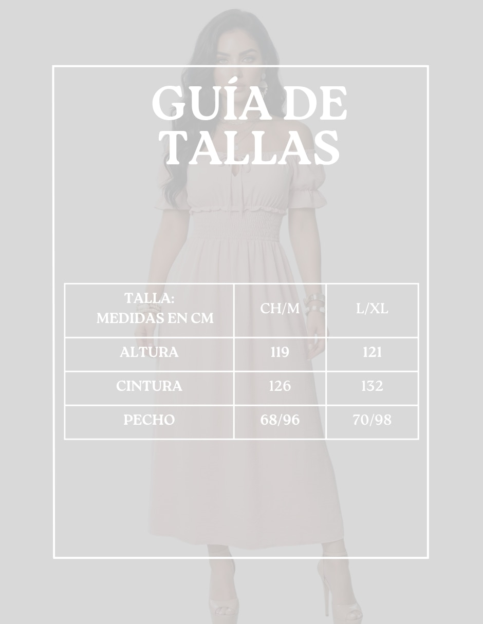 Vestido largo casual para mujer 6