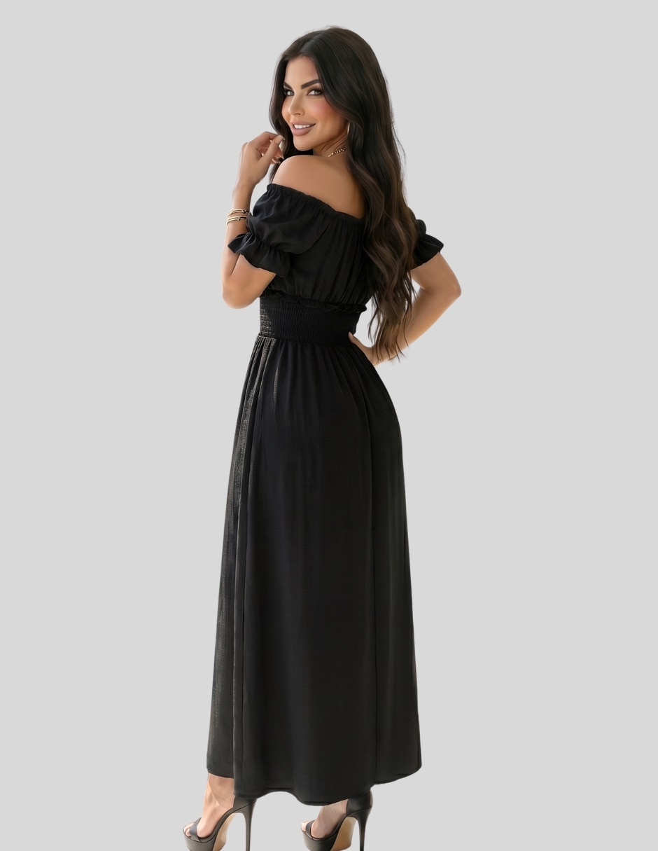 Vestido largo casual Malabis para mujer