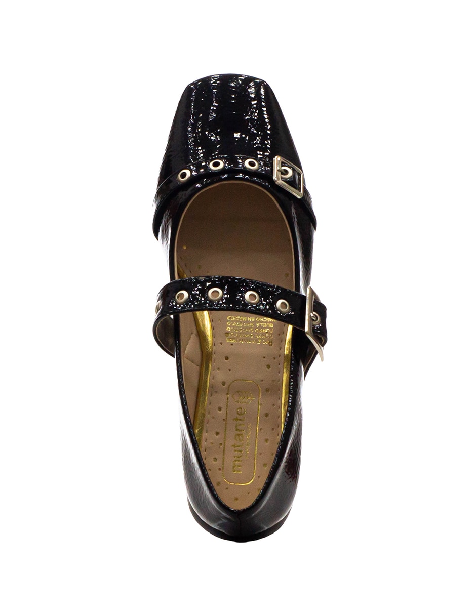 Balerina de charol para mujer 4