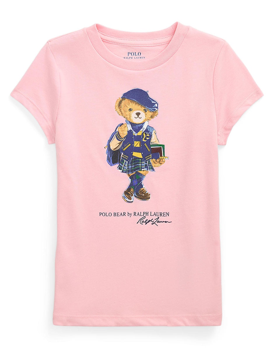 Playera manga corta para bebé niña Playera manga corta para bebé niña