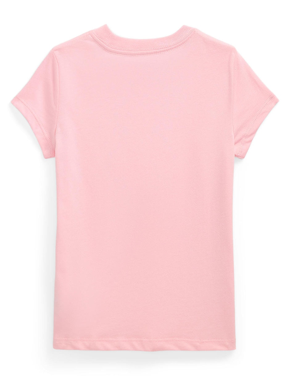 Playera manga corta para bebé niña