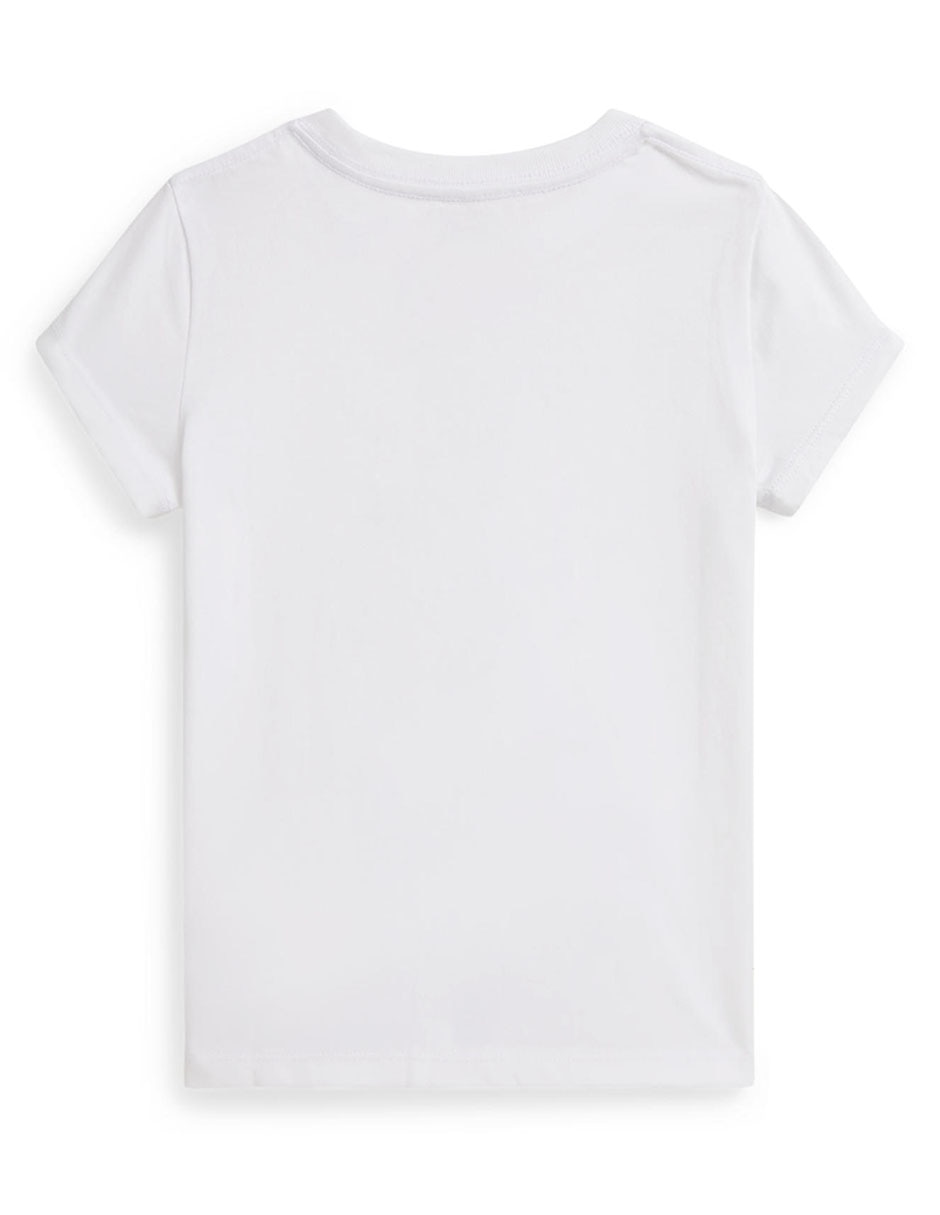Playera Polo Ralph Lauren manga corta para bebé niña 2