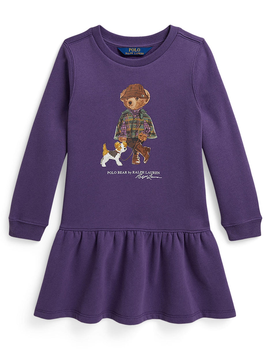 Vestido manga larga para niña Vestido manga larga para niña