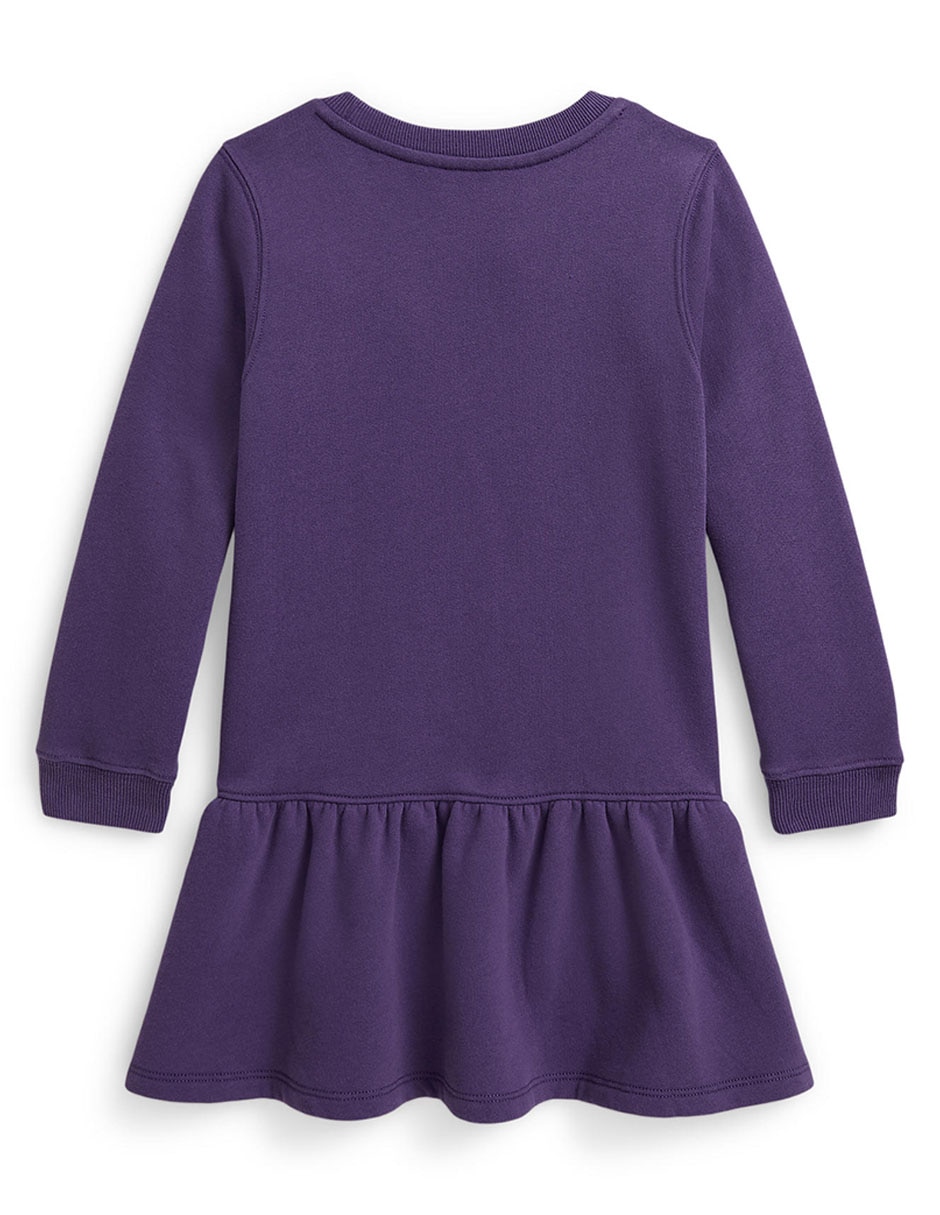 Vestido manga larga para niña 2