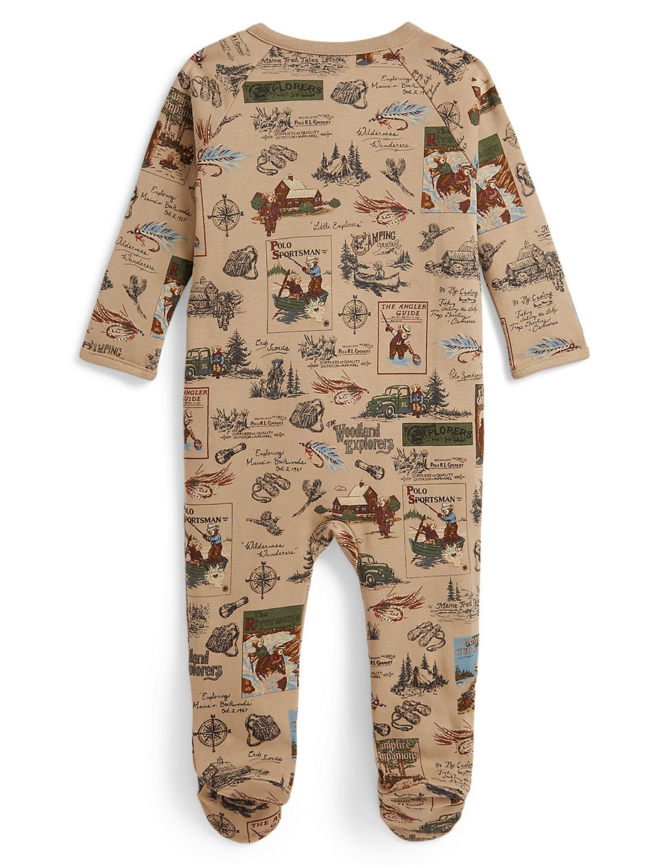 Mameluco polo ralph laure de algodón para niño 2