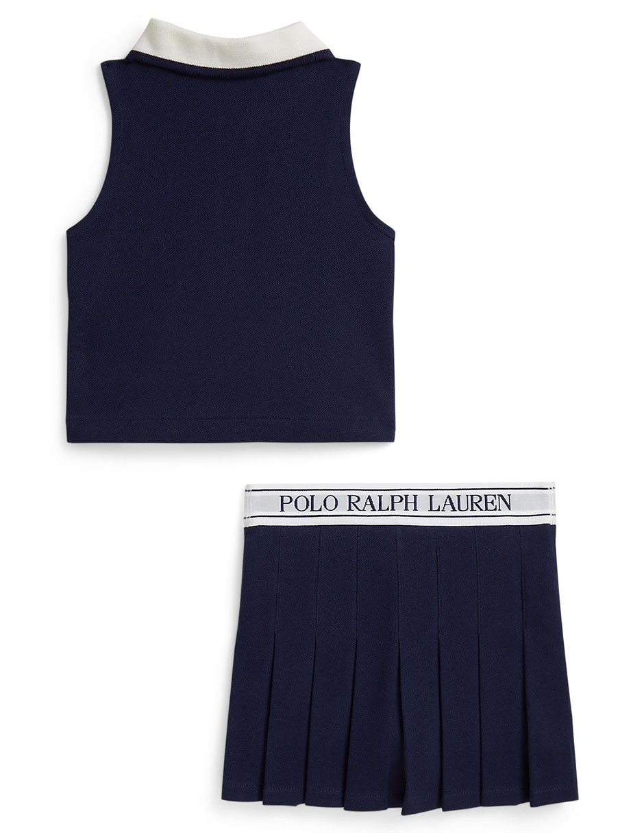 Conjunto casual de algodón para niña 2 piezas 2