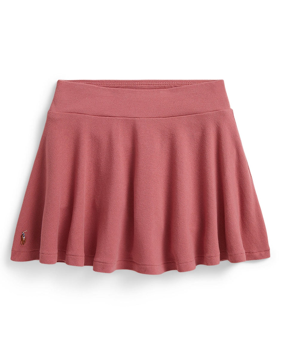 Falda short de algodón para niña Falda short de algodón para niña