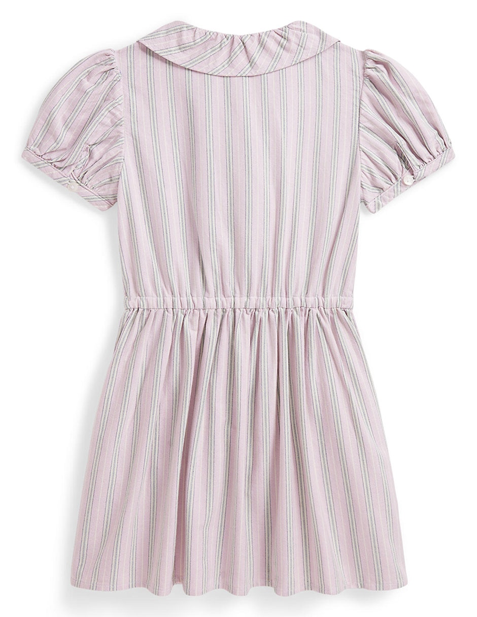 Vestido manga corta para niña 2