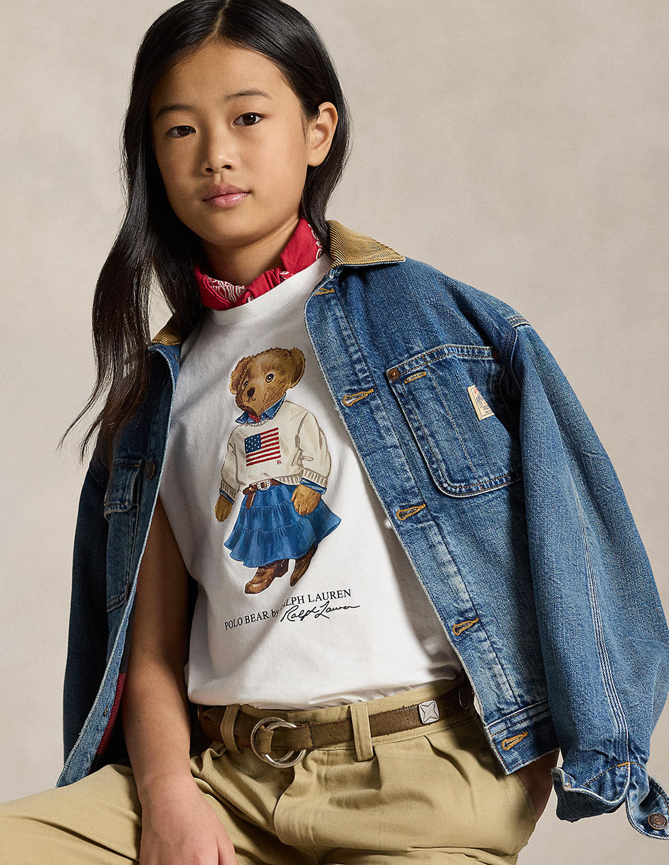 Playera manga corta para niña 3