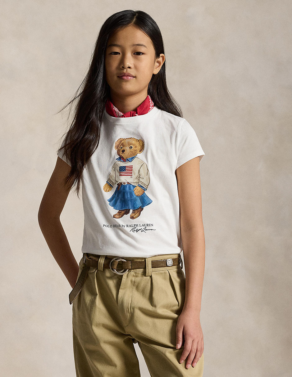 Playera manga corta para niña 4