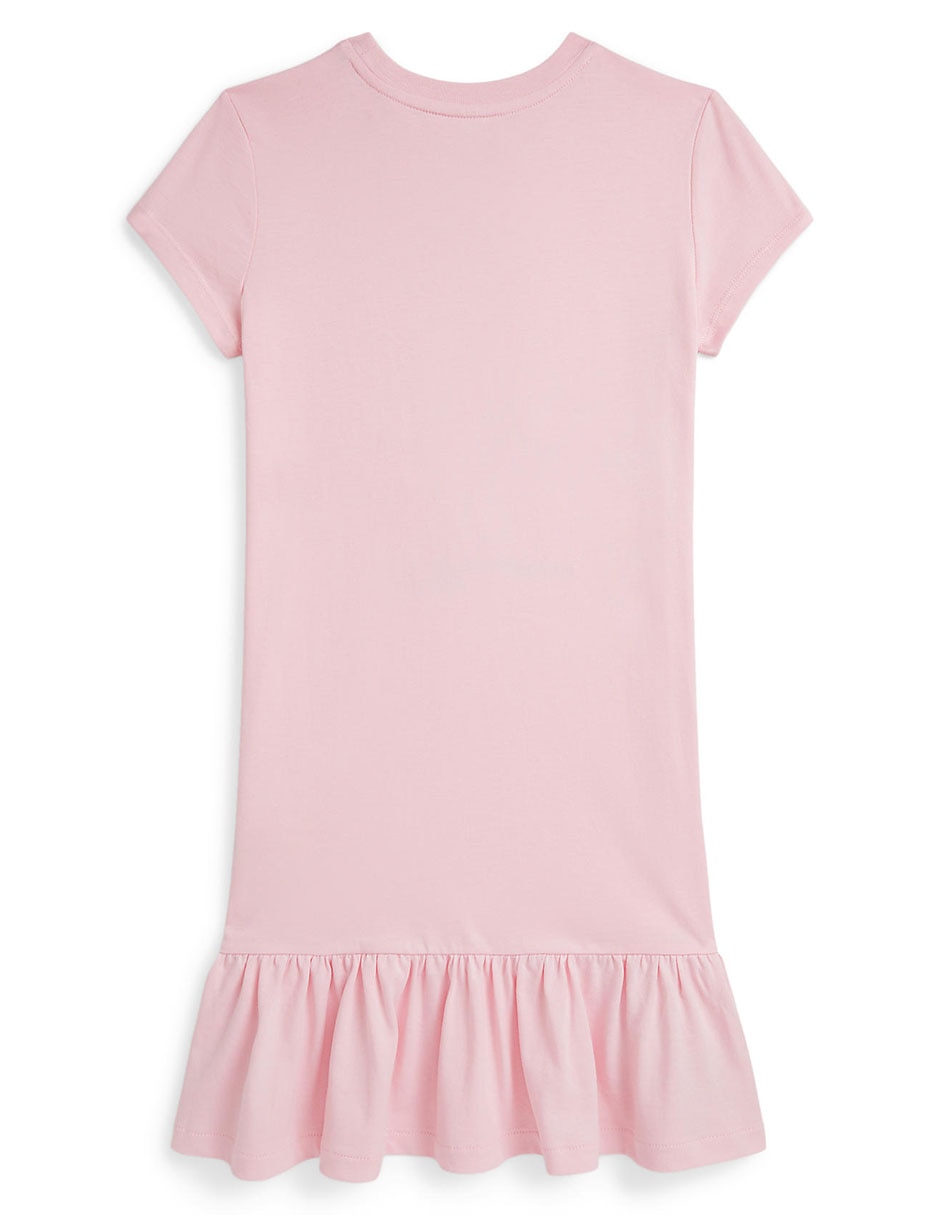 Vestido manga regular para niña 2