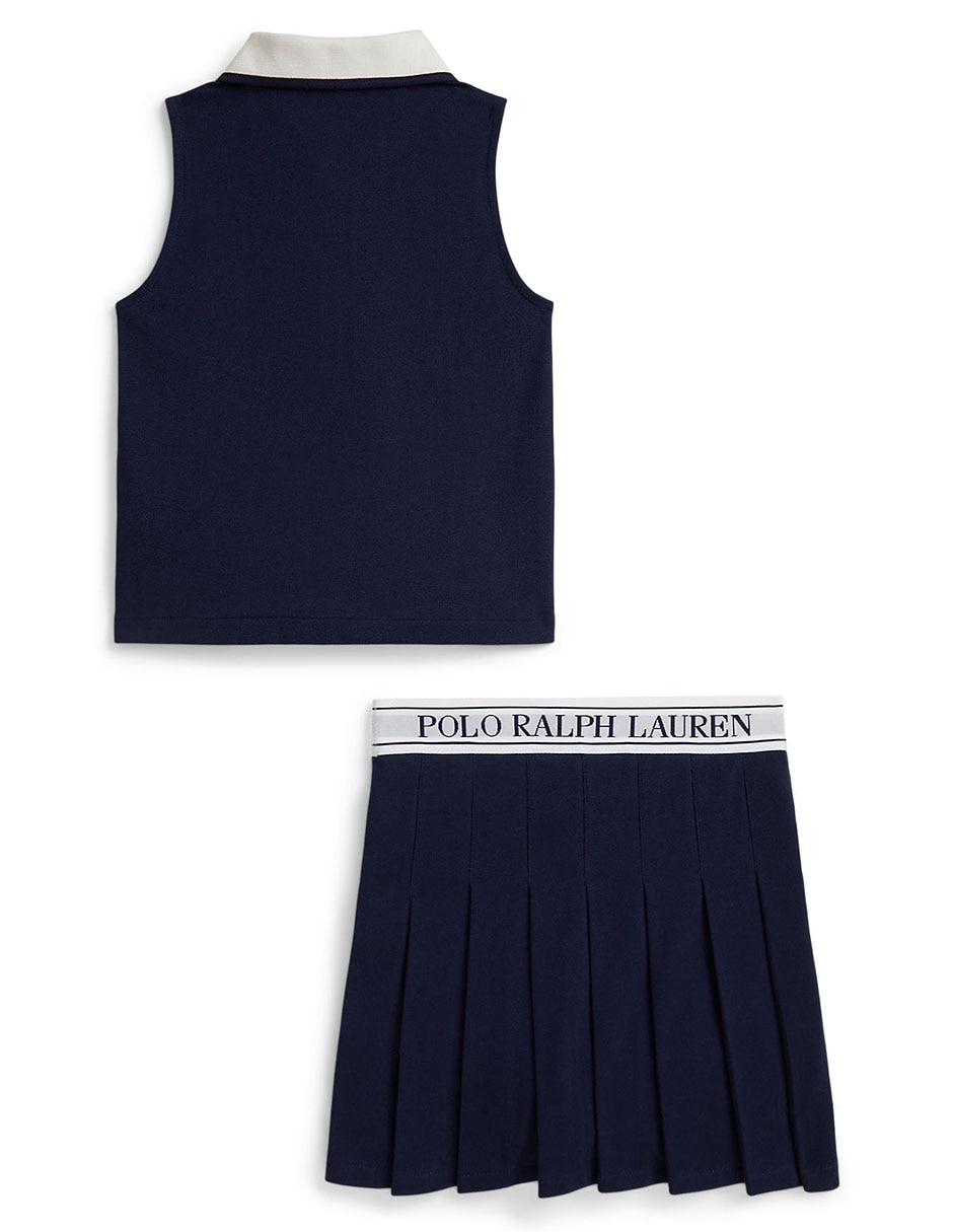 Conjunto casual de algodón para niña 2 piezas 2