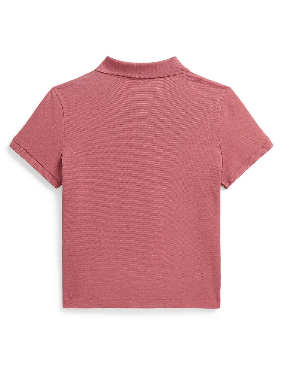 Playera tipo polo de algodón para niño 2