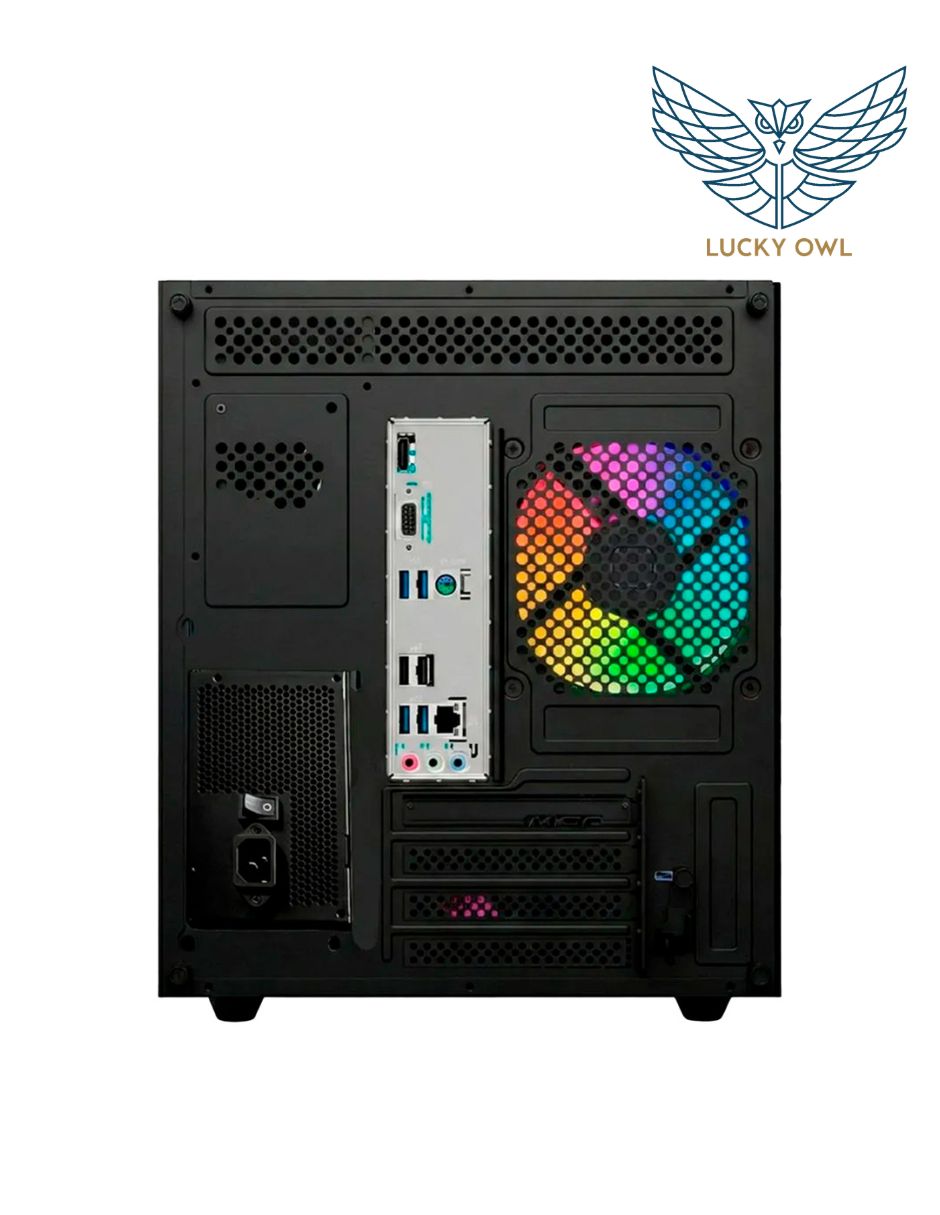 Computadora de escritorio Lucky OWL PC-074 AMD RYZEN 5 Nvidia Geforce RTX 5060 32 GB RAM 1 TB SSD