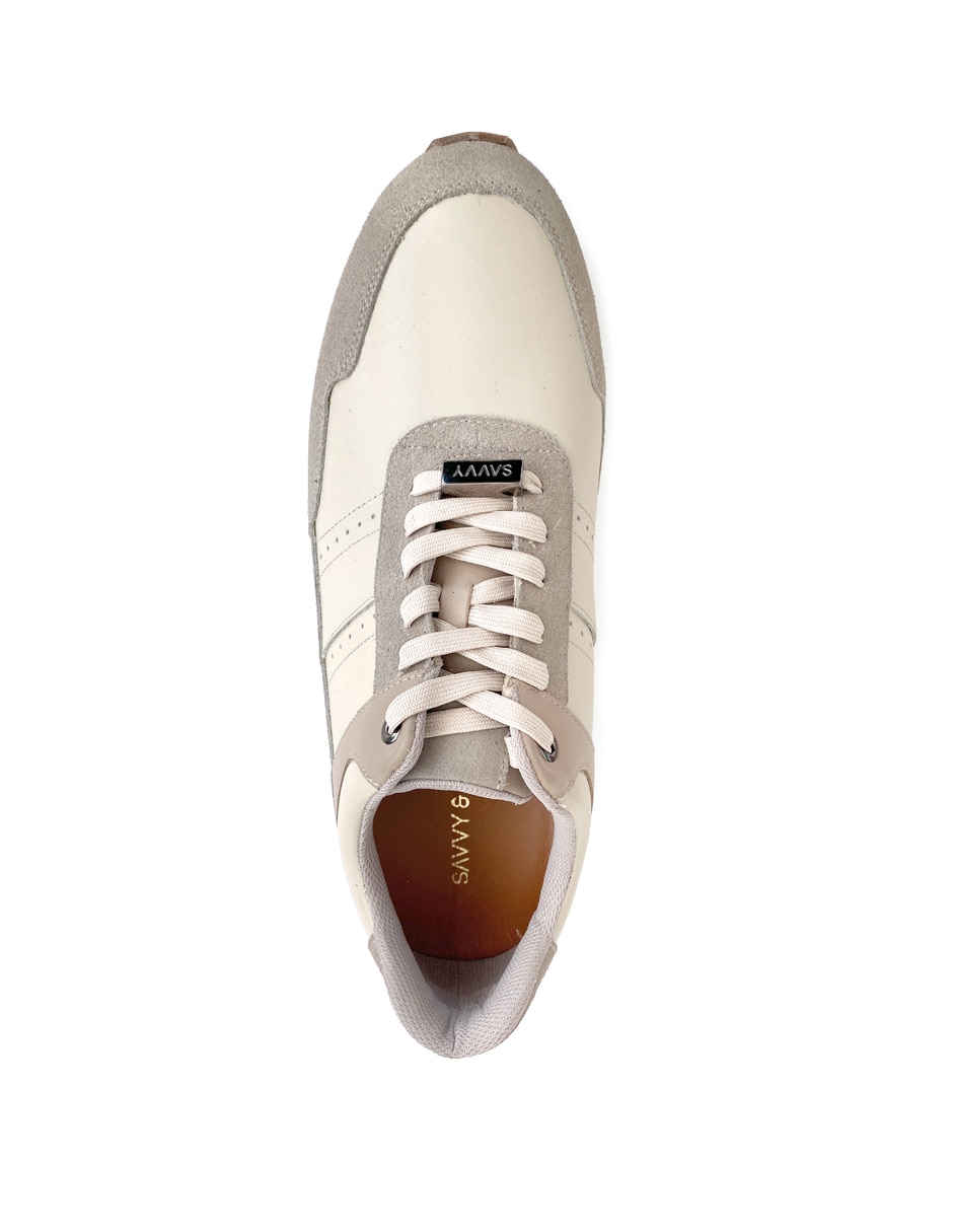 Tenis de piel Prima Pelle para hombre 4