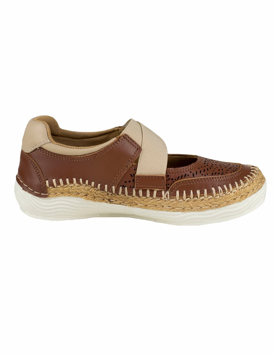 Zapato Lobo Solo de piel para mujer