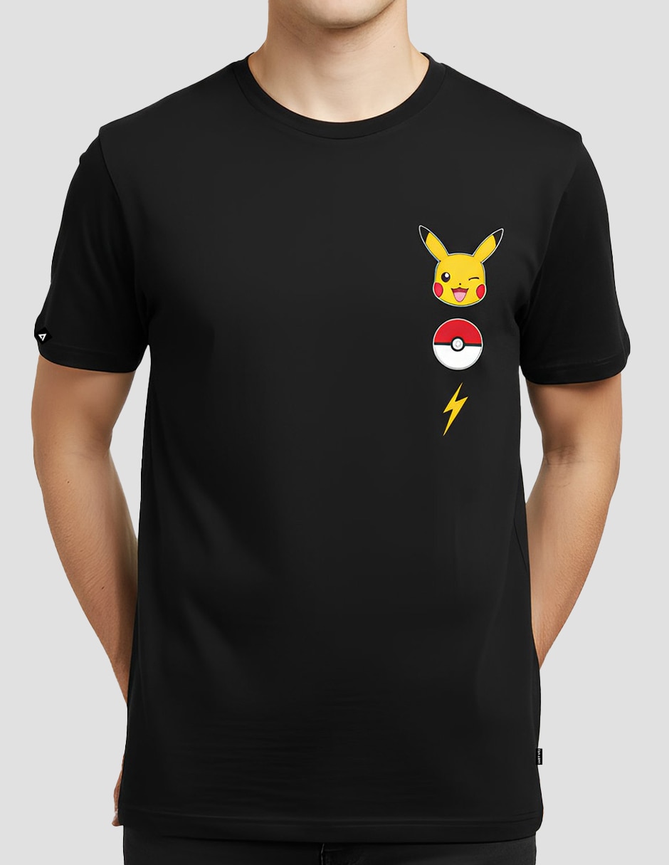Playera Pokémon cuello redondo para hombre