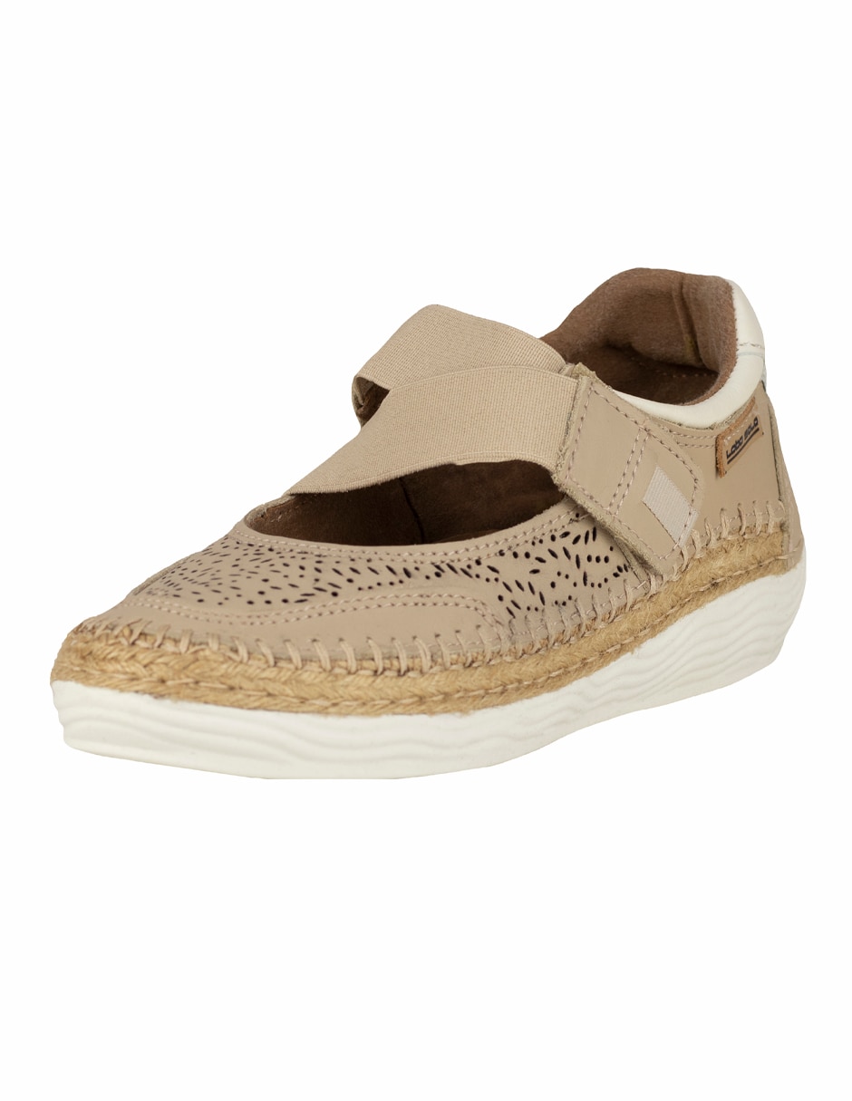Zapato Lobo Solo de piel para mujer