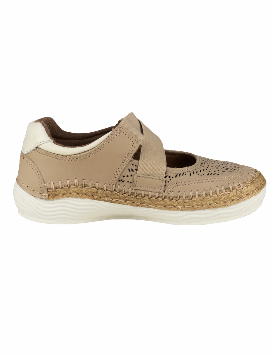 Zapato Lobo Solo de piel para mujer