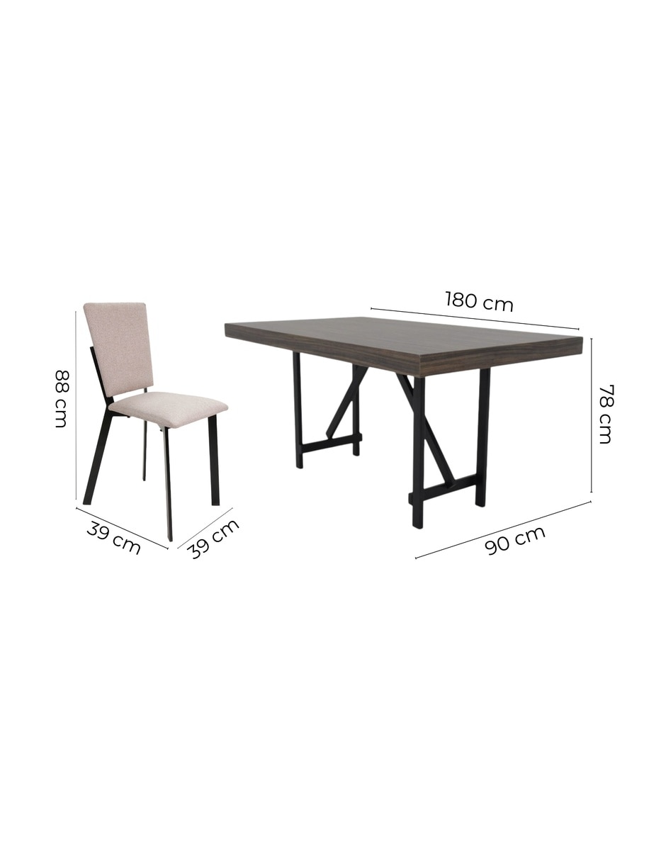 Comedor Sochic para 6 personas