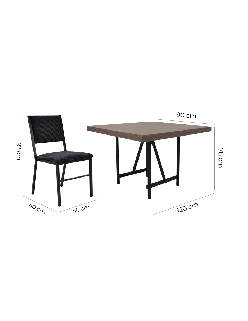 Comedor Zenta + Zovi Sochic para 6 personas