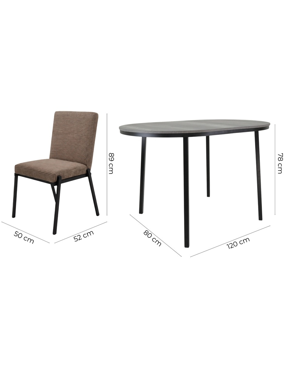 Comedor Sochic para 6 personas