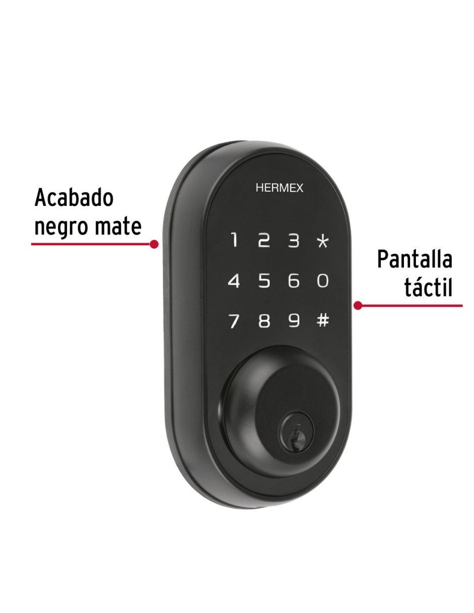 Cerradura Digital Hermex CD-26 de derecha e izquierda