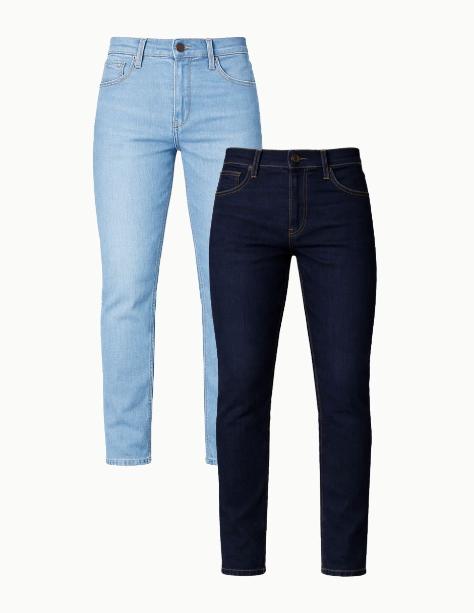 Jeans slim Chb Chili Beans Clothing Co. diferentes diseños para hombre