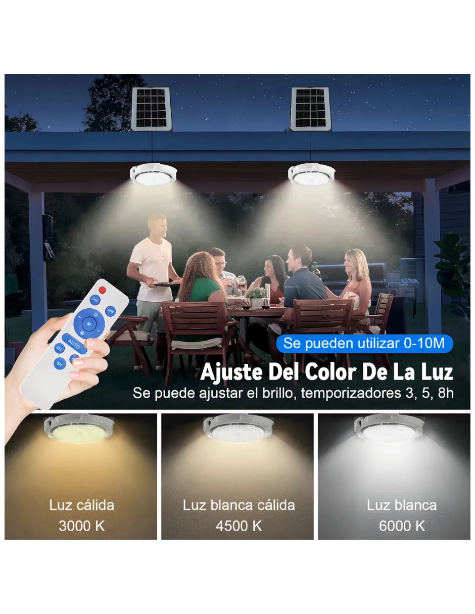 Lámpara solar Genérica led