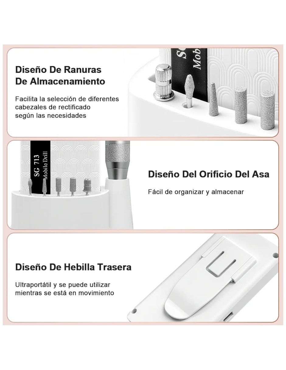 Set manicure eléctrico 2