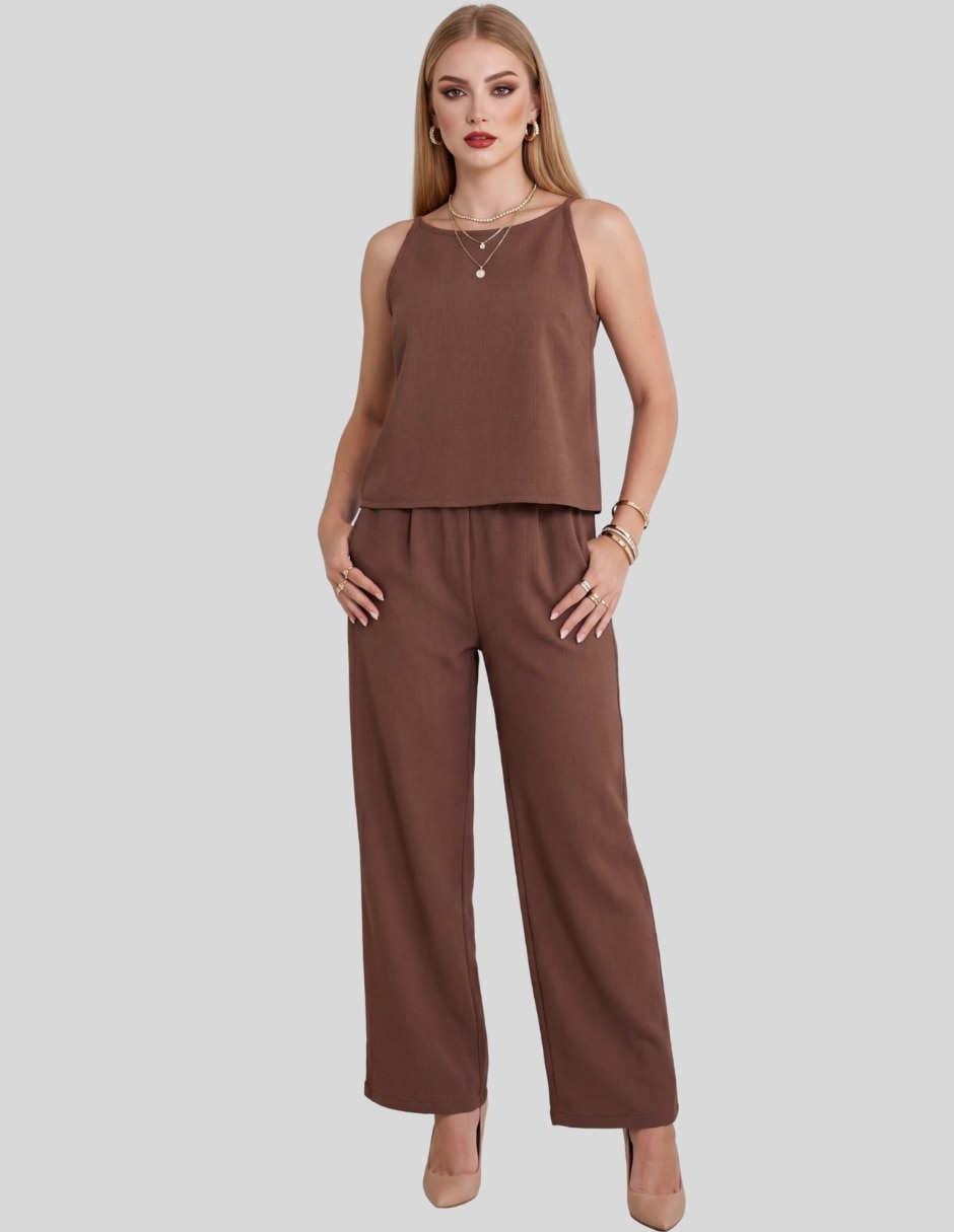 Conjunto casual malabis conjunto para mujer