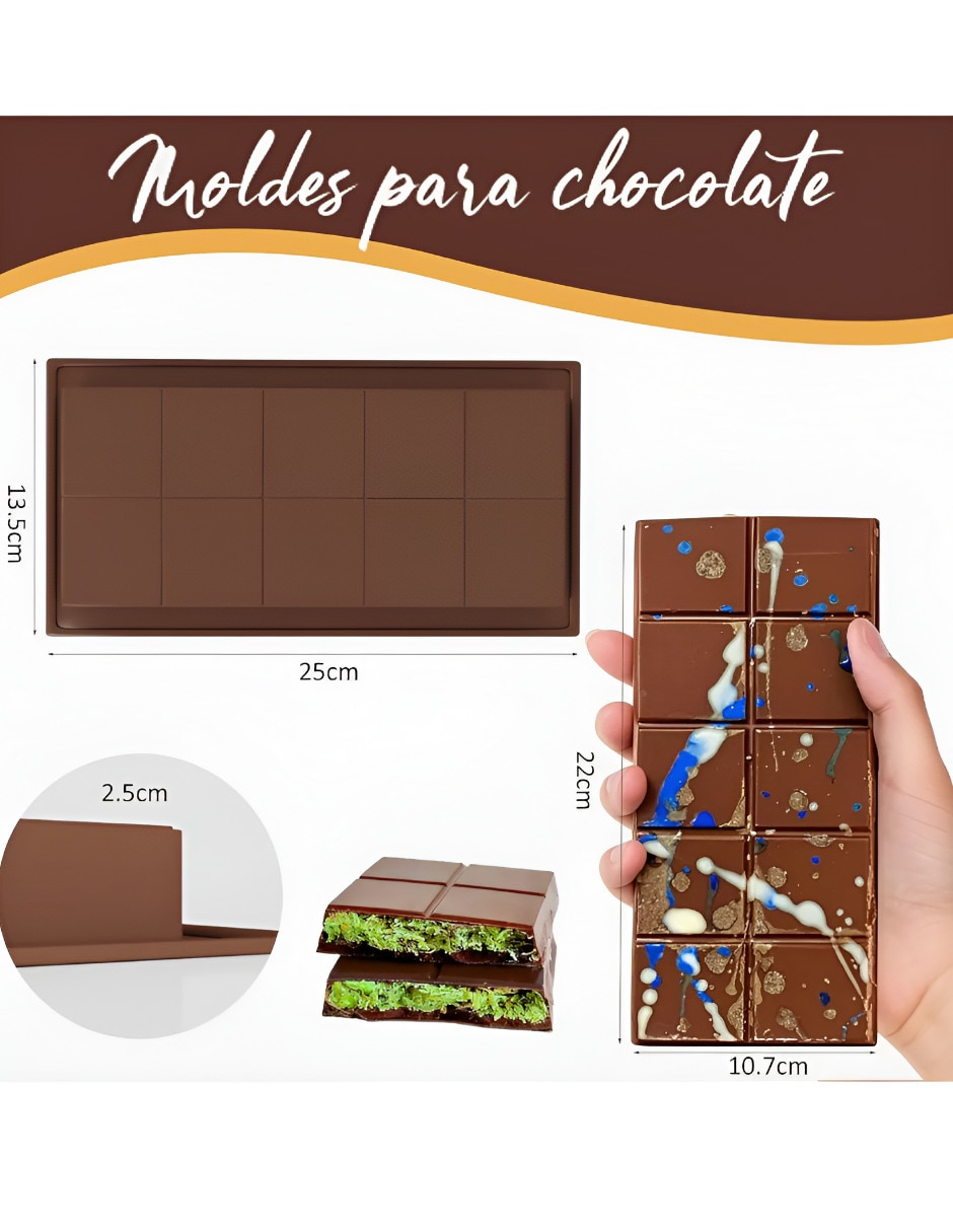 Molde para chocolate Xtellar