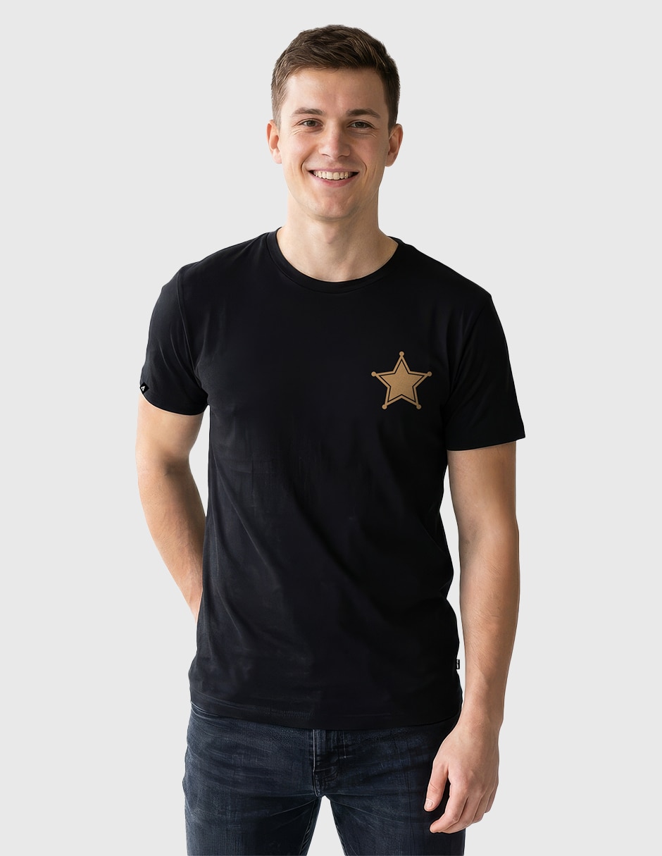 Playera Toy Story Pixar Original Best In The West cuello redondo para hombre