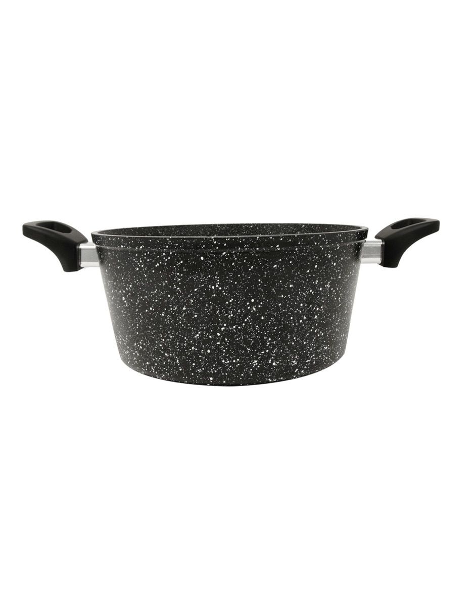 Batería de cocina Westinghouse WCCS000908BMBB de aluminio antiadherente sin PFOA 8 piezas