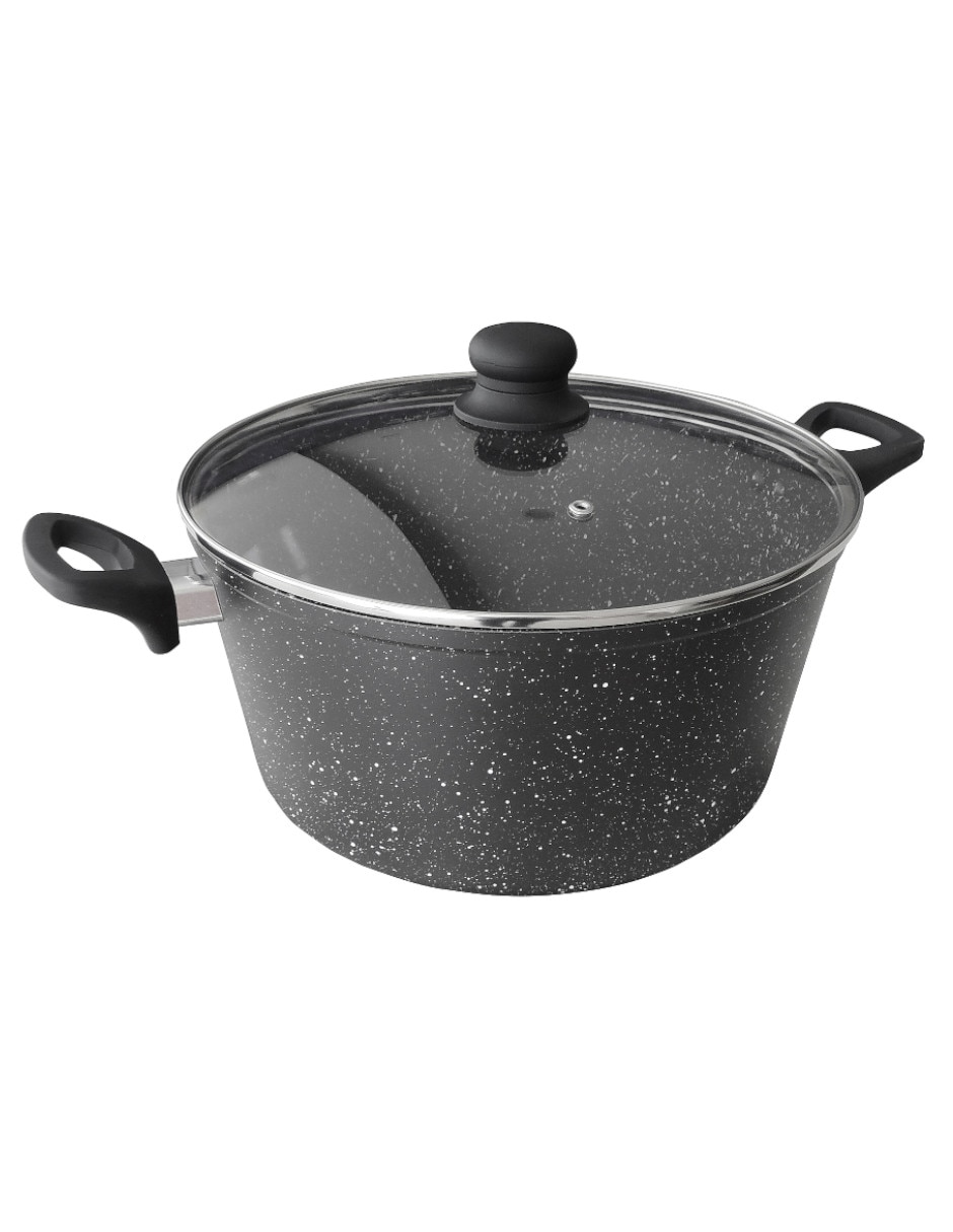 Batería de cocina Westinghouse WCCS000908BMBB de aluminio antiadherente sin PFOA 8 piezas