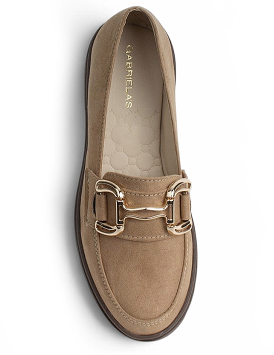Zapato 820-491-b de gamuza para mujer 6