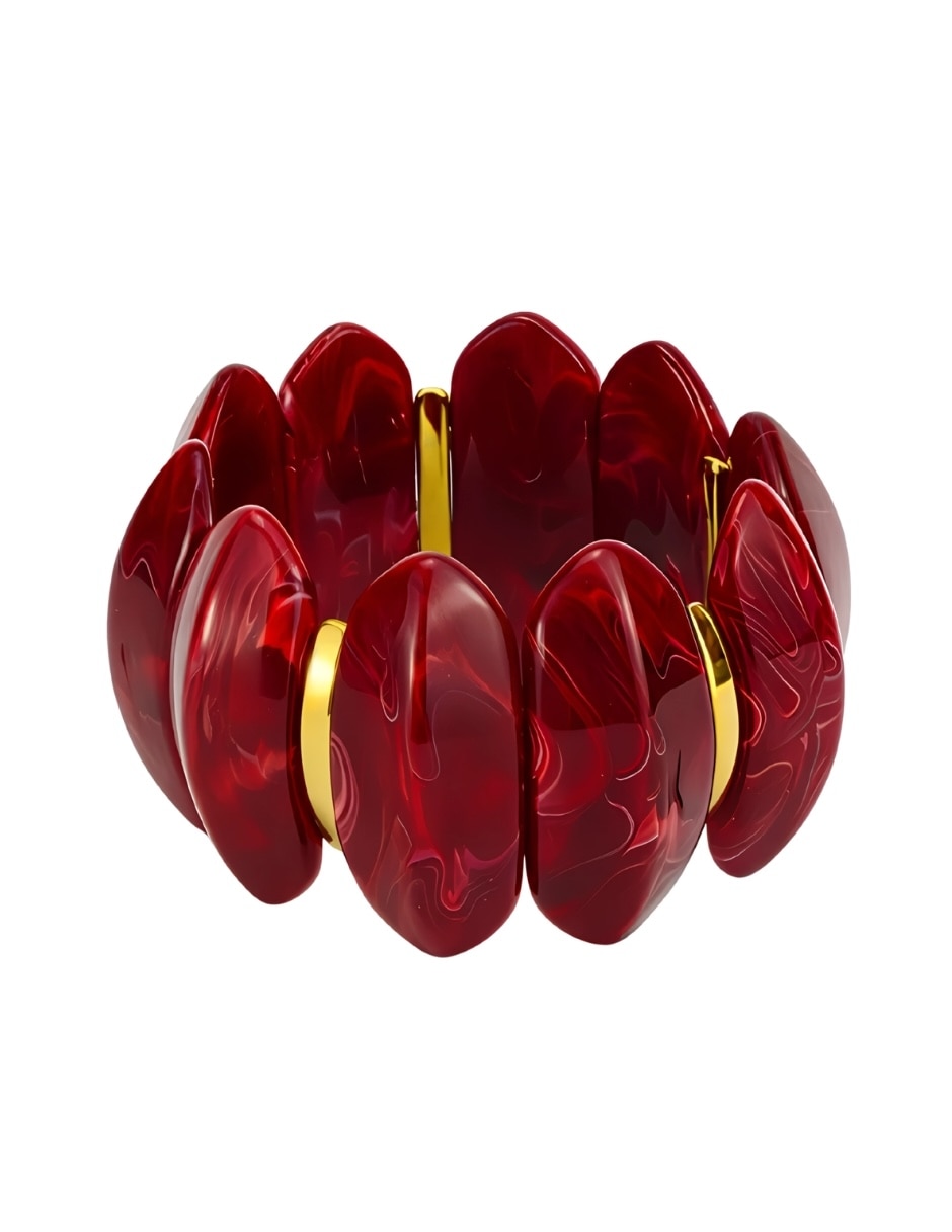 Pulsera Yoiko Ambaré con acabado brillante