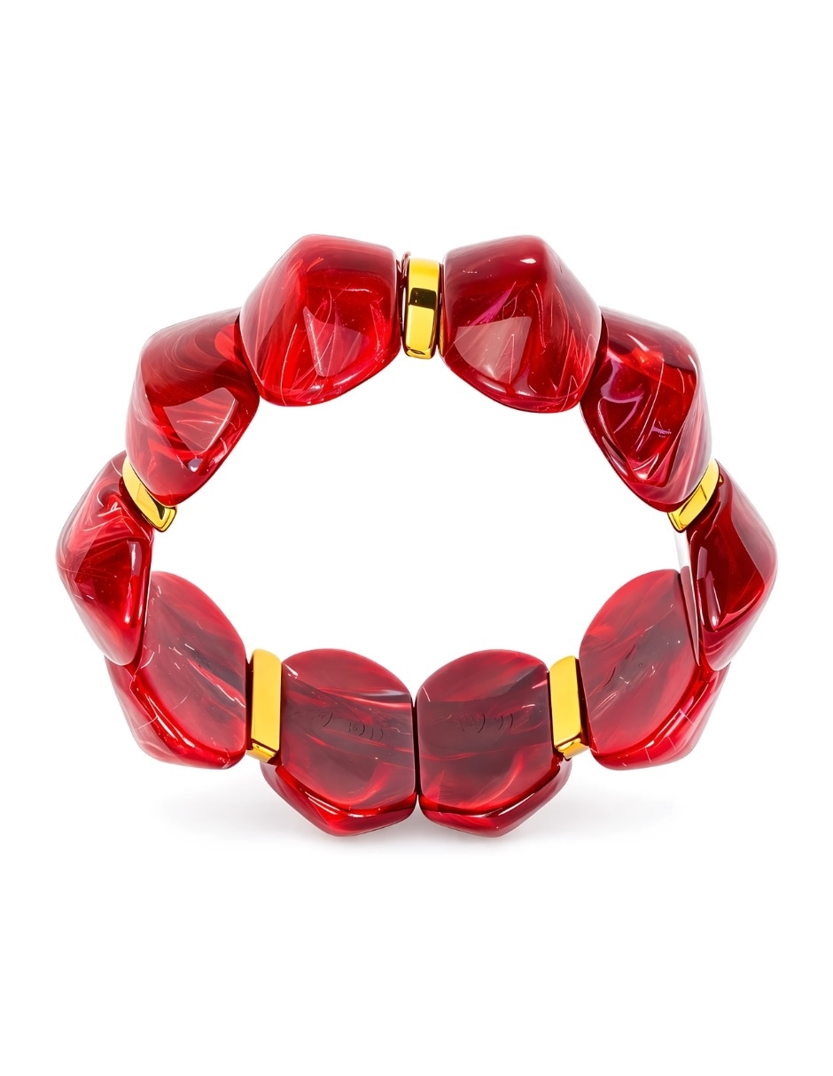 Pulsera Yoiko Ambaré con acabado brillante