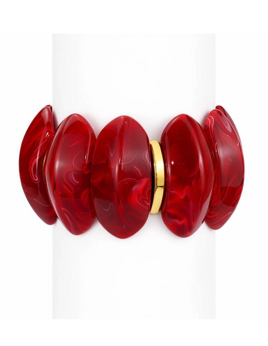 Pulsera Yoiko Ambaré con acabado brillante