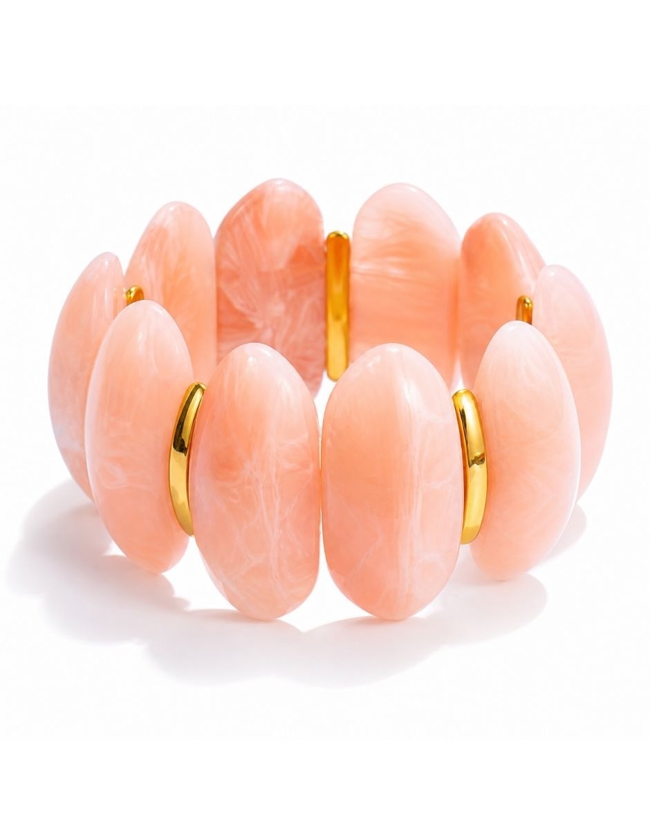 Pulsera Yoiko Ambaré con acabado brillante