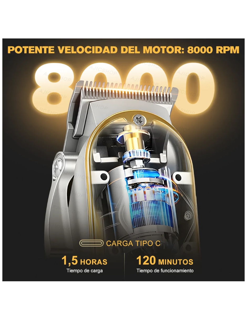 Recortadora para cabello barba y cuerpo genérica