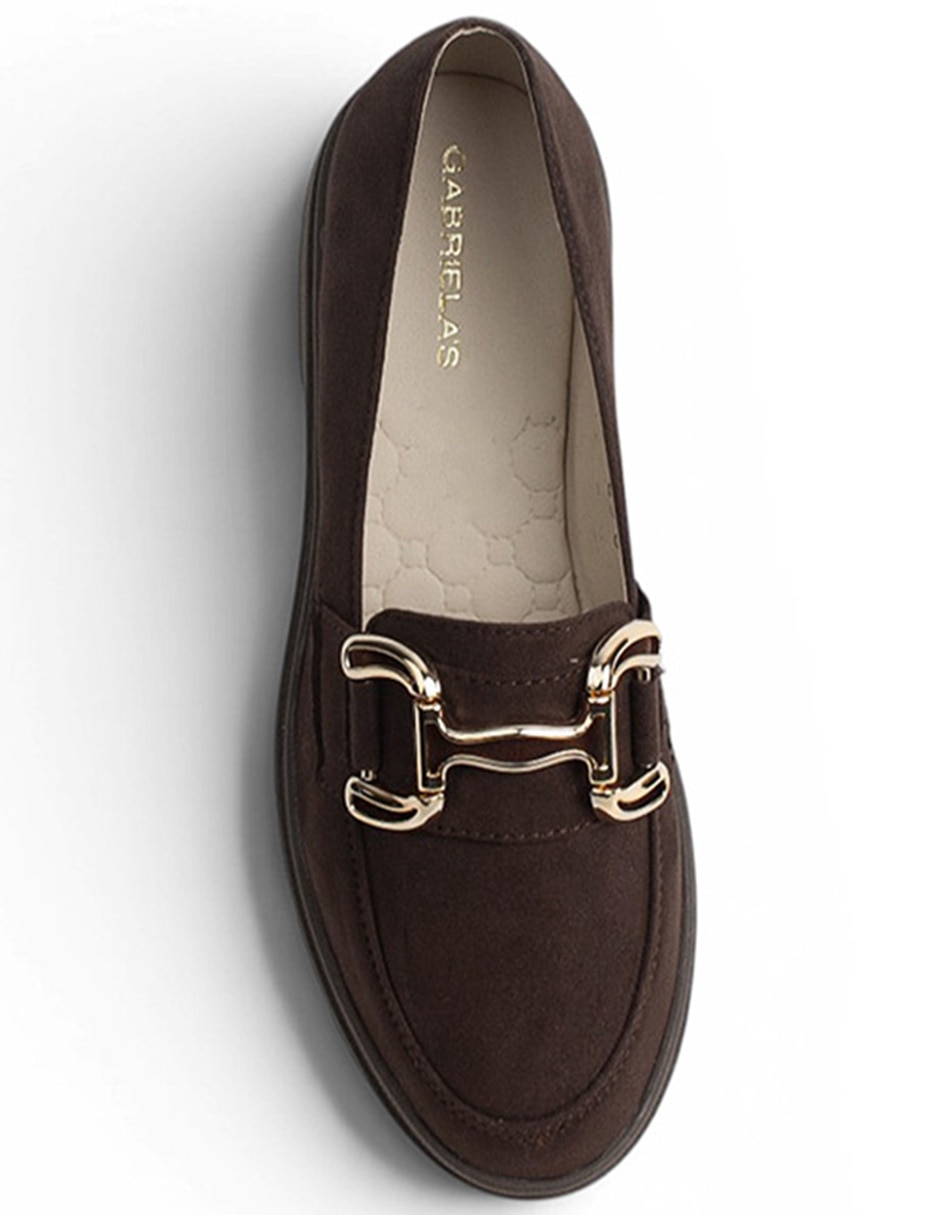 Zapato gabriela's 820-491-b de gamuza para mujer