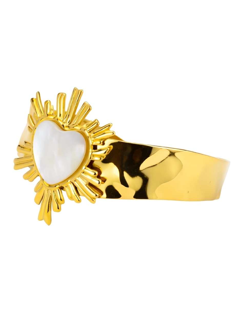 Brazalete Yoiko Sacred con acabado baño de oro